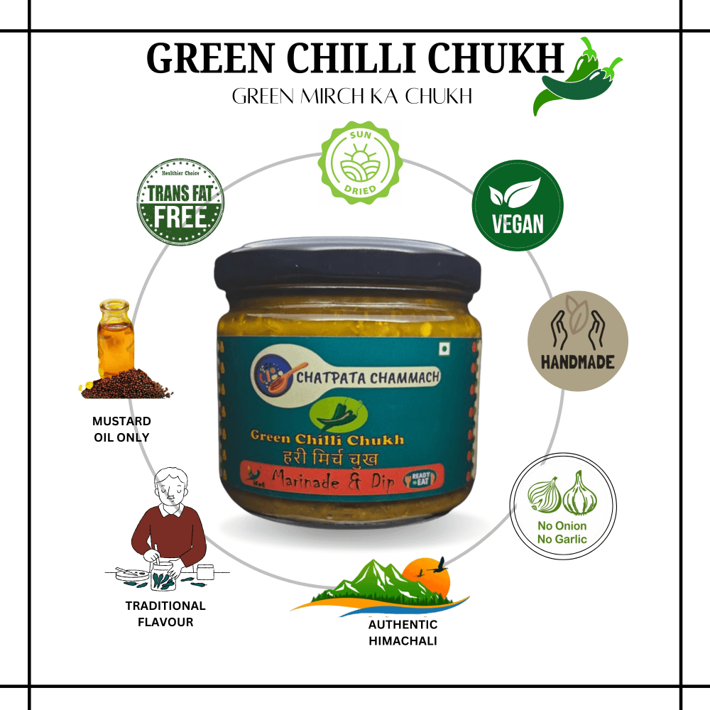 Green Chilli Chukh | Hari Mirch ki Chukh